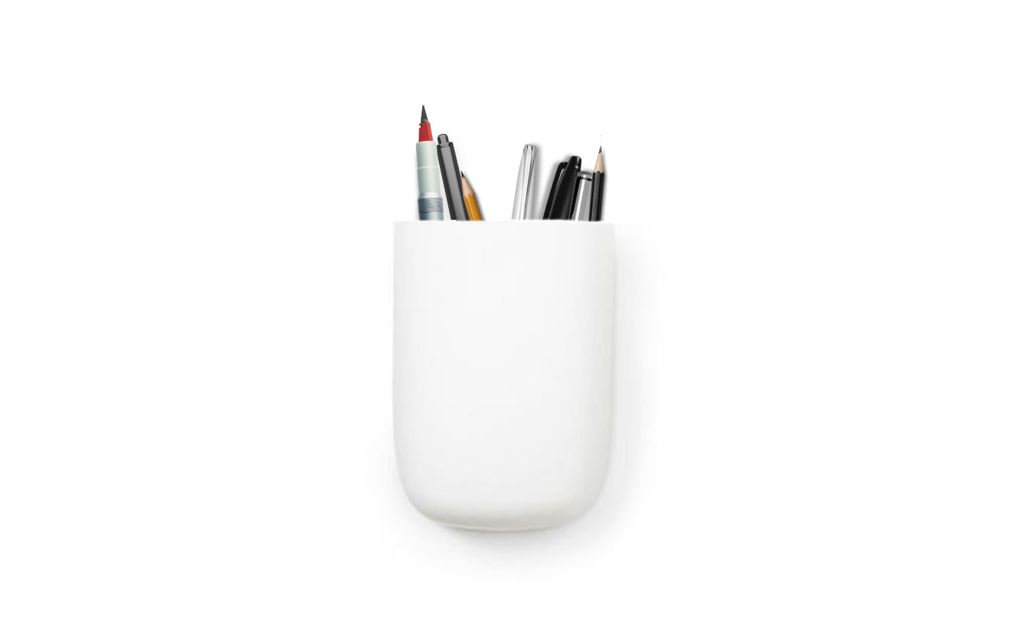 Normann Copenhagen - Pocket Organizer 3 - White (382013)