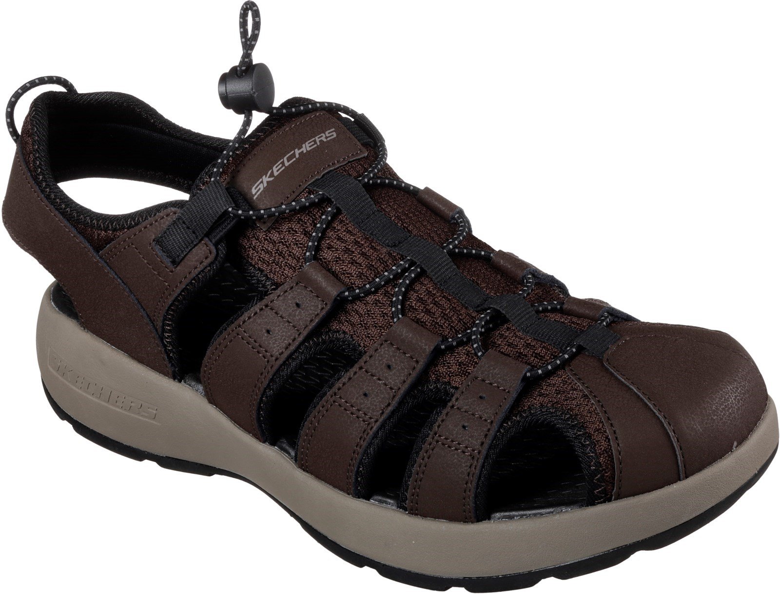 Skechers Men's Melbo Journeyman 2 Summer Sandal Brown 32212 - Brown 6
