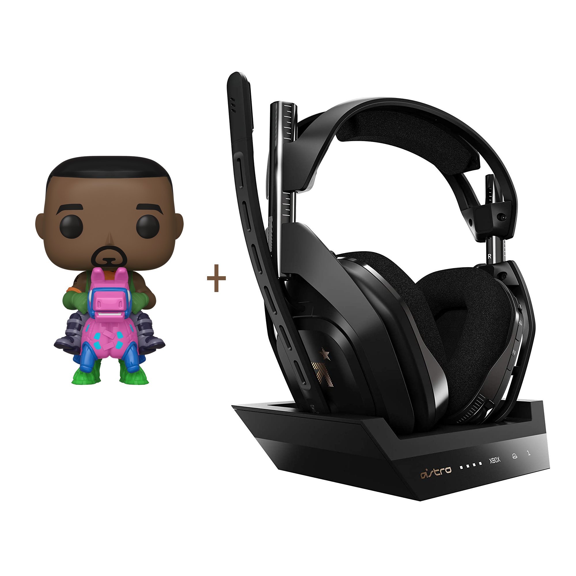 ASTRO A50 Wireless + Base Station for Xbox S,X/PC + Funko! POP - Games: Fortnite - Giddy Up (44732) - Bundle