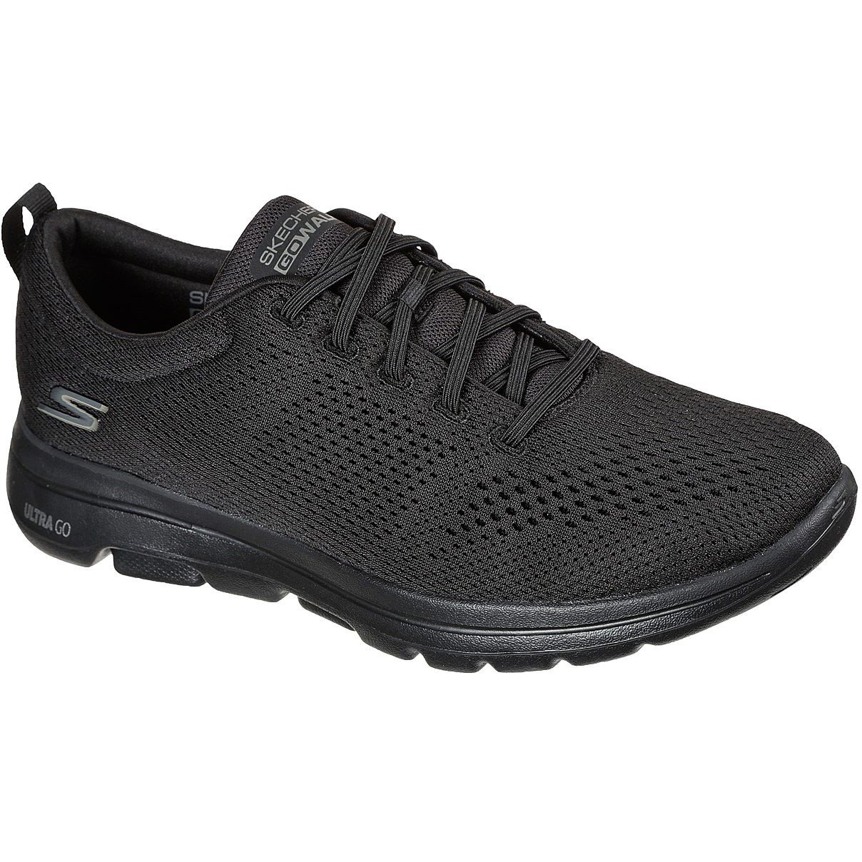 Skechers Men's Go Walk 5 Warwick Trainer Various Colours 32200 - Black 8