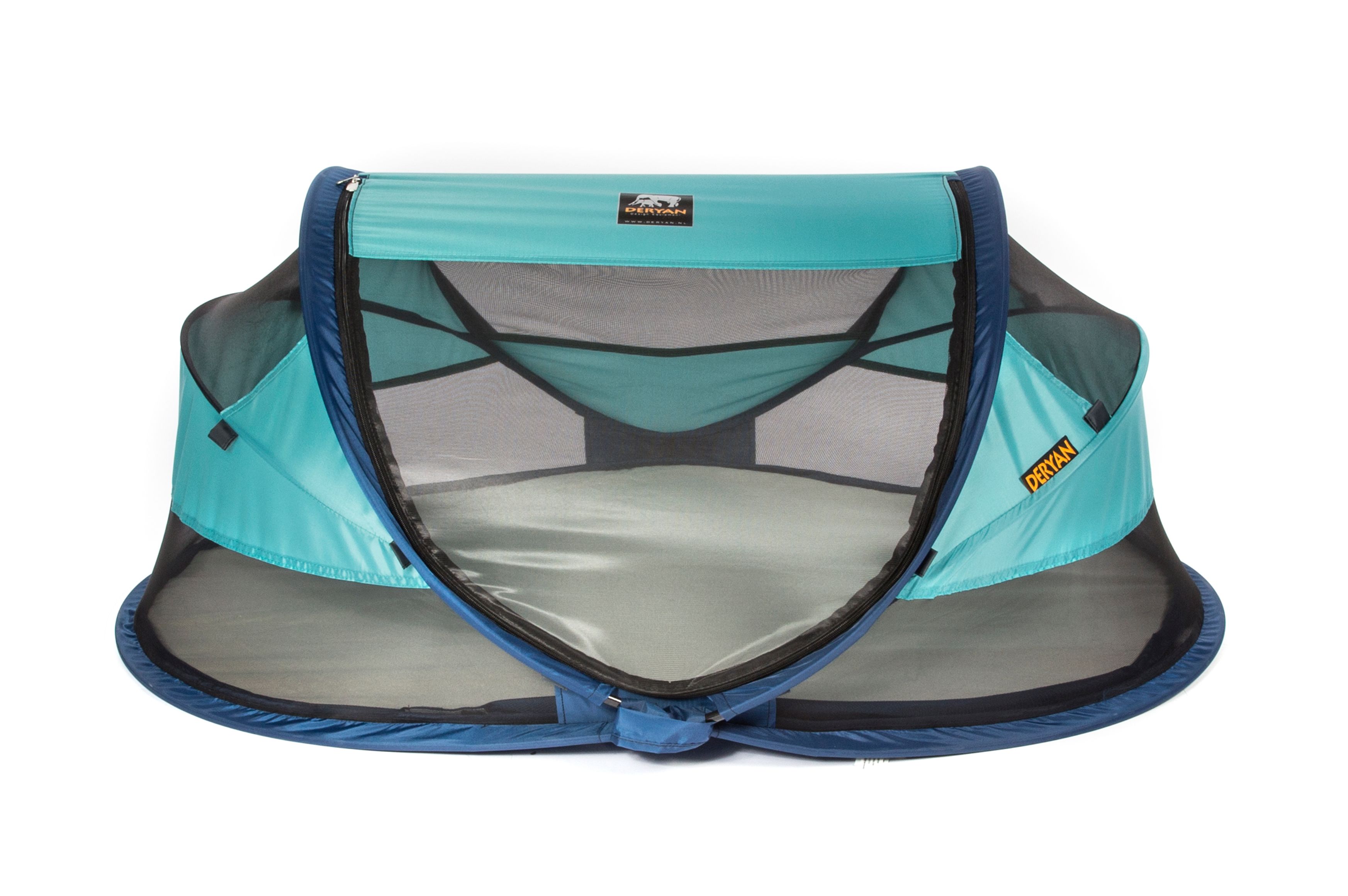 Deryan - Travel Cot Baby - Deluxe Ocean Blue